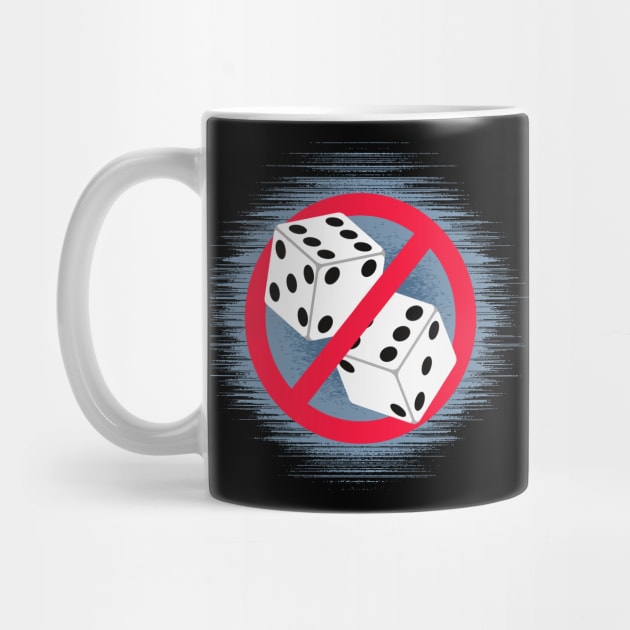 No Dice by Kenny The Bartender's Tee Emporium